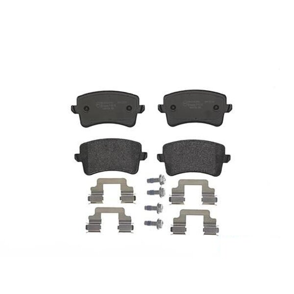 Brake pad set disc brake 18 mm BREMBO suitable for e.g. AUDI A5