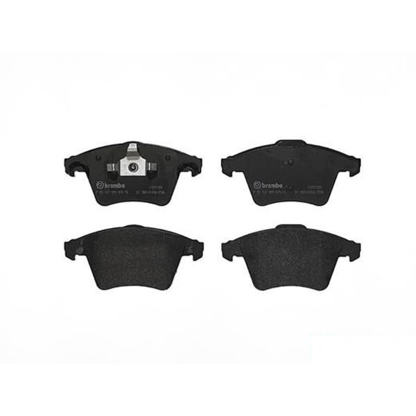 Brake pad set disc brake 18 mm BREMBO for e.g. VW TRANSPORTER