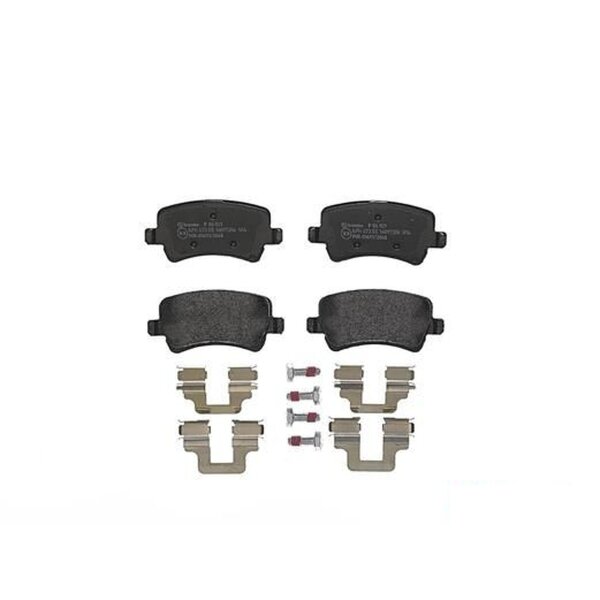 Bremsbelagsatz Scheibenbremse 17 mm BREMBO für u.a. VOLVO V60