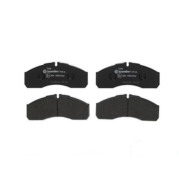 Brake pad set disc brake 20 mm BREMBO for e.g. NISSAN ATLEON