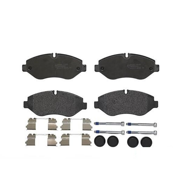 Brake pad set disc brake 21 mm BREMBO for IVECO DAILY and others