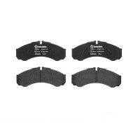 Brake pad set disc brake 17 mm BREMBO for IVECO DAILY and...