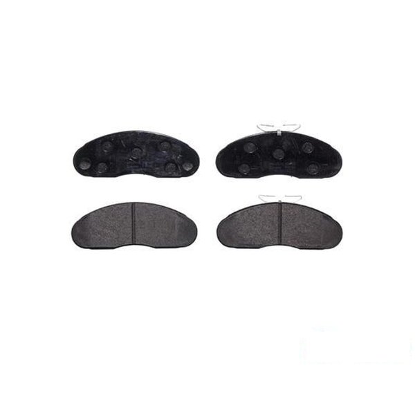 Brake pad set disc brake 17 mm BREMBO for e.g. RENAULT TRUCKS