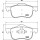 Bremsbelagsatz Scheibenbremse 19 mm BREMBO für u.a. VOLVO S60