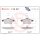 Brake pad set disc brake 20 mm BREMBO for e.g. VW TRANSPORTER