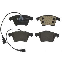 Brake pad set disc brake with wear warning contact BREMBO...