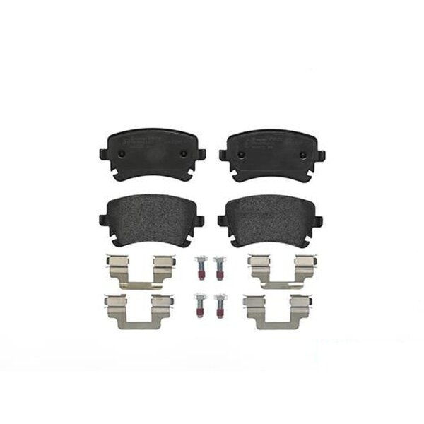 Brake pad set disc brake 18 mm BREMBO suitable for e.g. AUDI A6