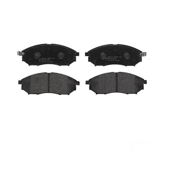 Brake pad set disc brake 16 mm BREMBO for e.g. NISSAN NAVARA