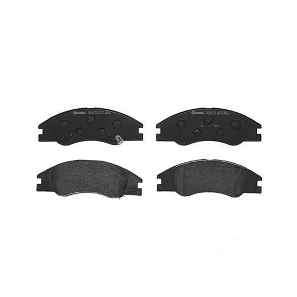Brake pad set disc brake 17 mm BREMBO suitable for e.g. KIA CERATO