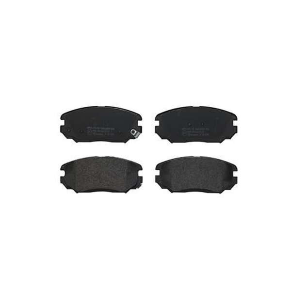 Brake pad set disc brake 18 mm BREMBO for e.g. HYUNDAI SONATA