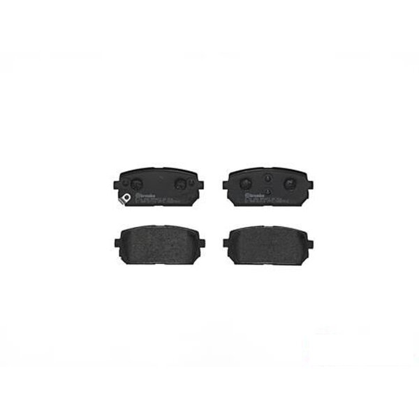 Brake pad set disc brake 16 mm BREMBO suitable for KIA CARENS