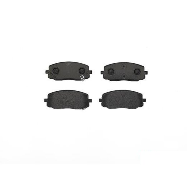 Brake pad set disc brake 17 mm BREMBO suitable for e.g. HYUNDAI i10