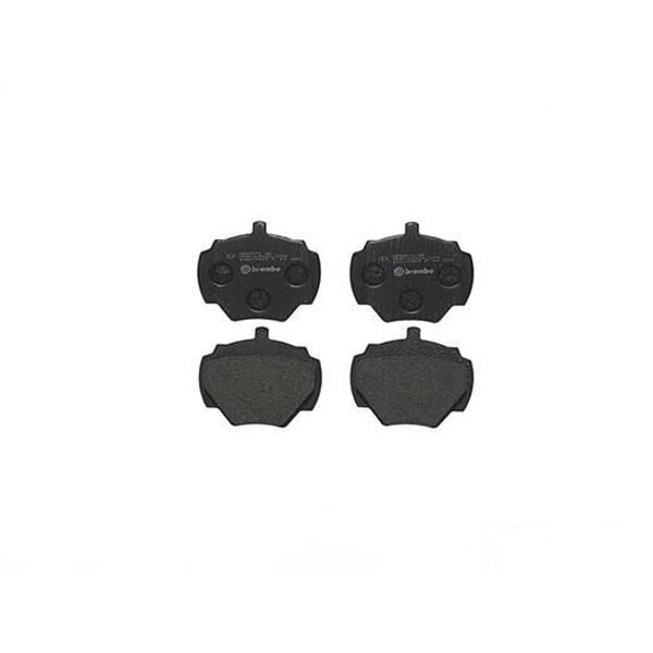 Brake pad set disc brake 15 mm BREMBO for e.g. LAND ROVER DEFENDER