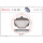 Brake pad set disc brake 15 mm BREMBO for e.g. LAND ROVER DEFENDER