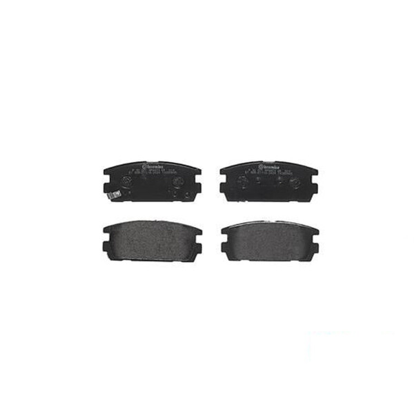 Brake pad set disc brake 16 mm BREMBO for e.g. HYUNDAI TERRACAN