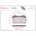 Brake pad set disc brake 15 mm BREMBO suitable for e.g. PEUGEOT 208