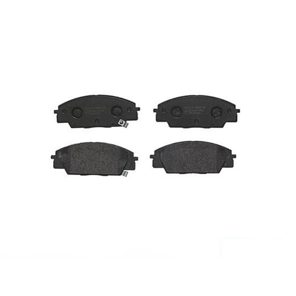 Brake pad set disc brake 16 mm BREMBO suitable for e.g. HONDA CIVIC