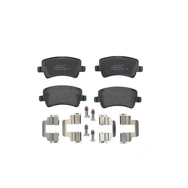 Brake pad set disc brake 17 mm BREMBO suitable for e.g. VOLVO V60