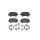 Brake pad set disc brake 17 mm BREMBO suitable for e.g. VOLVO V60