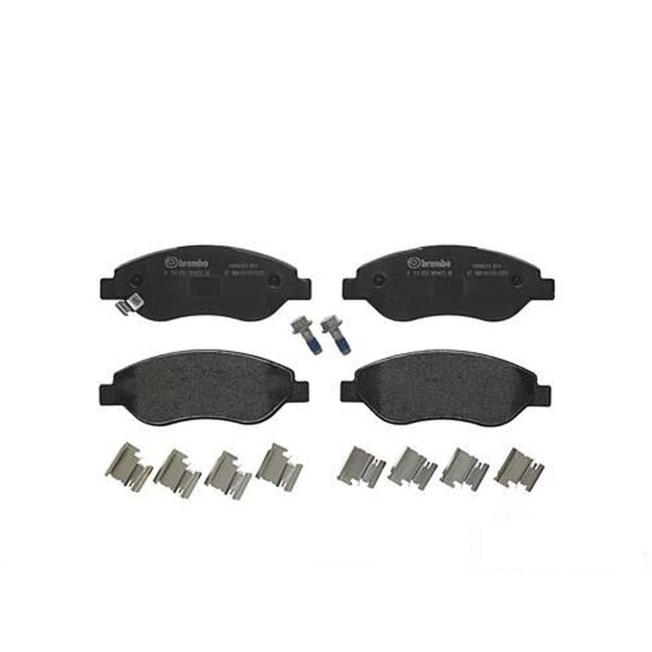 Bremsbelagsatz Scheibenbremse 20 mm BREMBO für u.a. OPEL CORSA