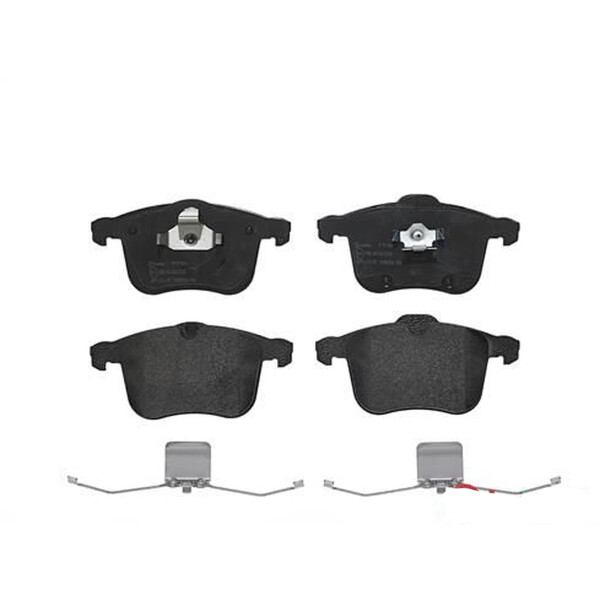 Brake pad set disc brake 20 mm BREMBO suitable for e.g. SAAB 9-3