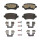 Brake pad set disc brake 15 mm BREMBO suitable for e.g. OPEL ASTRA