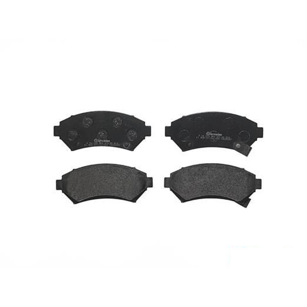 Brake pad set disc brake 18 mm BREMBO for e.g. CHEVROLET TRANS