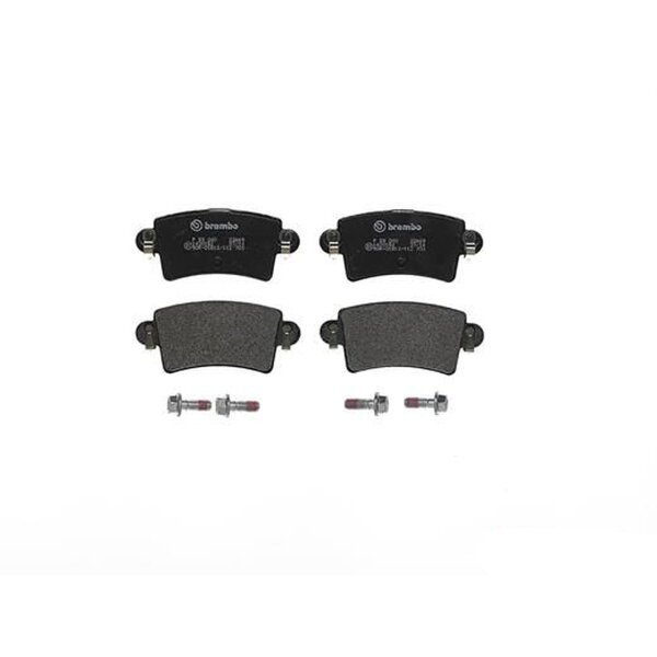 Brake pad set disc brake 17 mm BREMBO suitable for e.g. OPEL MOVANO