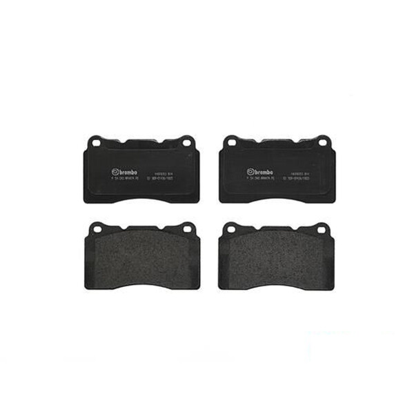 Bremsbelagsatz Scheibenbremse 16 mm BREMBO für u.a. RENAULT MEGANE