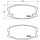 Brake pad set disc brake 19 mm BREMBO for e.g. MITSUBISHI Canter