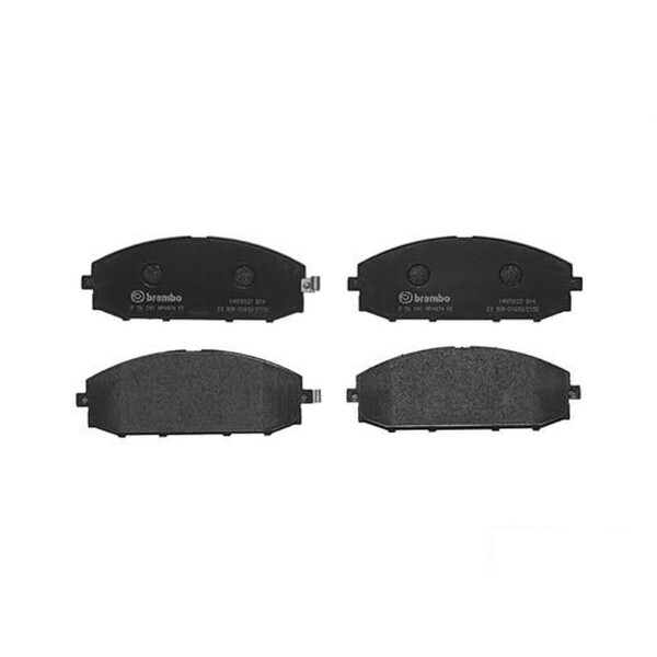 Brake pad set disc brake 19 mm BREMBO for e.g. NISSAN PATROL