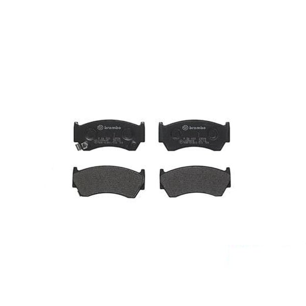 Brake pad set disc brake 16 mm BREMBO for e.g. NISSAN ALMERA