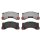 Brake pad set disc brake 16 mm BREMBO for PORSCHE PANAMERA and others