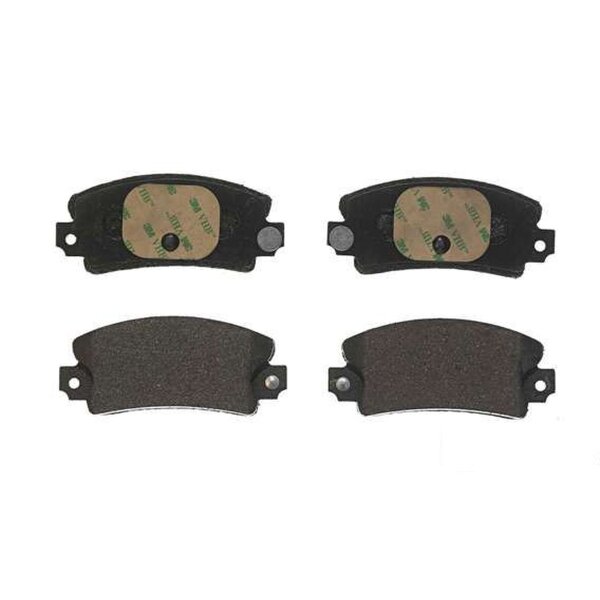 Brake pad set disc brake 14 mm BREMBO suitable for e.g. RENAULT 21