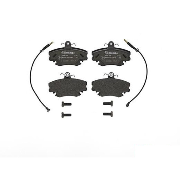 Brake pad set disc brake 18 mm BREMBO suitable for e.g. RENAULT CLIO