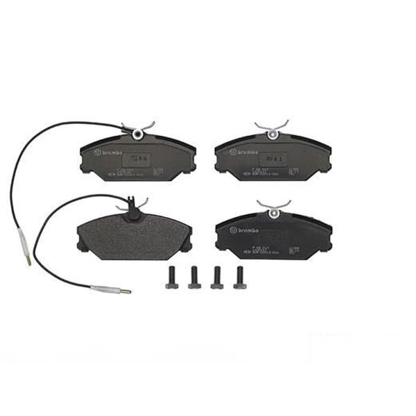 Brake pad set disc brake 18 mm BREMBO for e.g. RENAULT LAGUNA