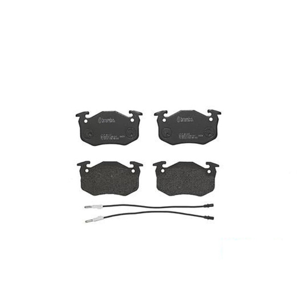 Bremsbelagsatz Scheibenbremse 15 mm BREMBO für u.a. RENAULT CLIO