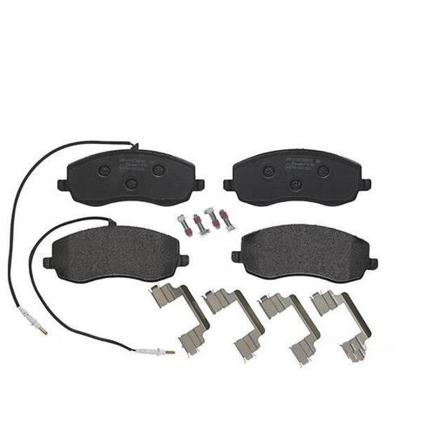 Brake pad set disc brake 19 mm BREMBO suitable for e.g. CITROËN C8