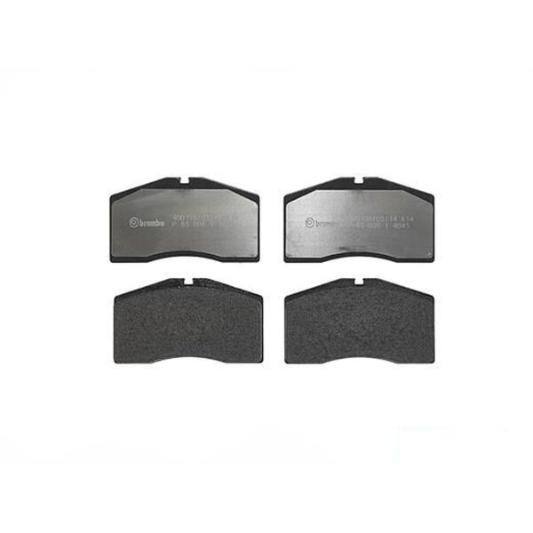 Bremsbelagsatz Scheibenbremse 18 mm BREMBO für u.a. PORSCHE 911