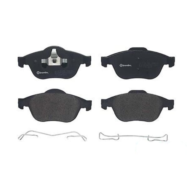Brake pad set disc brake 18 mm BREMBO for e.g. RENAULT LAGUNA