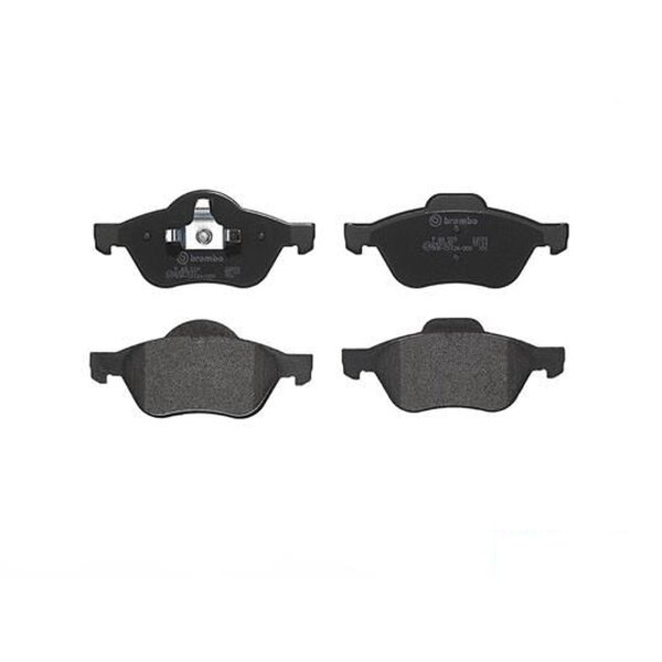 Brake pad set disc brake 18 mm BREMBO for e.g. RENAULT LAGUNA