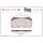 Brake pad set disc brake 17 mm BREMBO suitable for e.g. JEEP GRAND