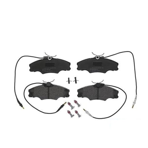 Brake pad set disc brake 19 mm BREMBO suitable for e.g. PEUGEOT 406