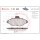 Bremsbelagsatz Scheibenbremse 17 mm BREMBO für u.a. CITROËN XANTIA