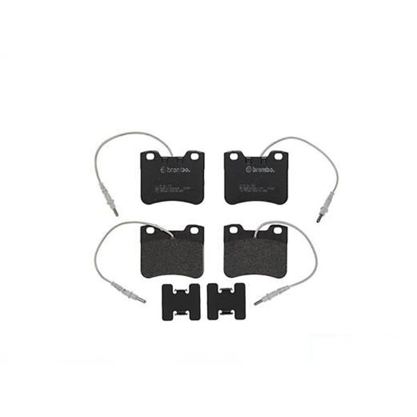 Brake pad set disc brake 17 mm BREMBO suitable for e.g. CITROËN AX