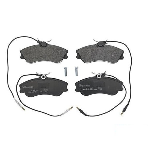 Brake pad set disc brake 19 mm BREMBO for e.g. PEUGEOT PARTNER