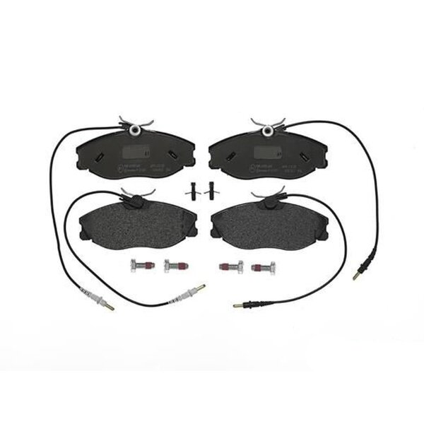 Brake pad set disc brake 19 mm BREMBO suitable for e.g. PEUGEOT 406
