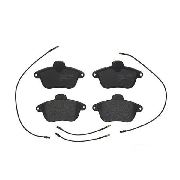 Brake pad set disc brake 17 mm BREMBO suitable for PEUGEOT 605