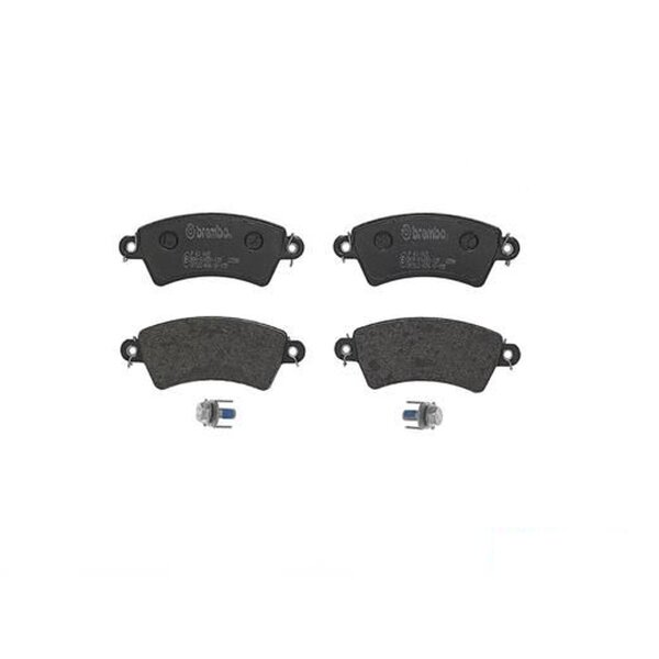 Brake pad set disc brake 18 mm BREMBO suitable for e.g. PEUGEOT 306