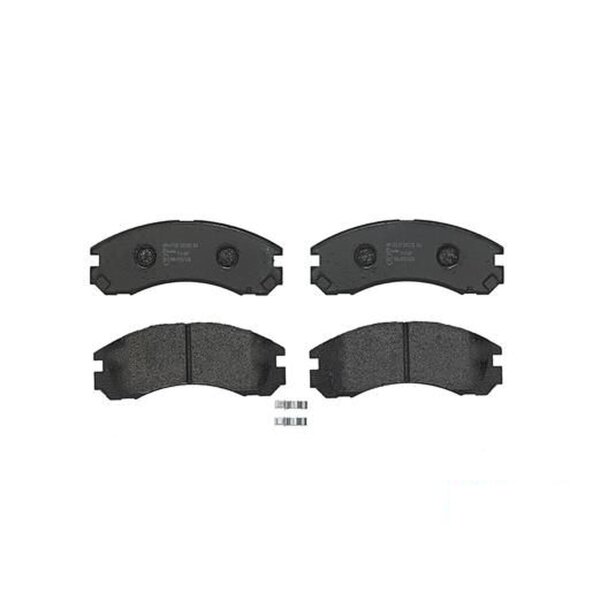 Brake pad set disc brake 16 mm BREMBO for e.g. MITSUBISHI LANCER